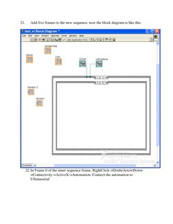 Using ActiveX in LabVIEW Tutorial | PDF | Array Data Structure | Areas ...