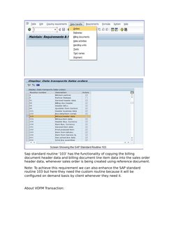 Custom VOFM Routine Creation Guide | PDF | Invoice | Subroutine