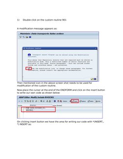 Custom VOFM Routine Creation Guide | PDF | Invoice | Subroutine