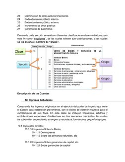 23 
Disminución de otros activos financieros
24 
Endeudamiento público interno 
25 
Endeudamiento público externo
26 
Increme