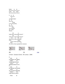 E/G#        A      B
Uh uh uh uh uh uh uh
C#m      C6     C#m
Uh uh uh uh uh uh uh
E    A     B
     No lo sé.
        E
¿Cuá