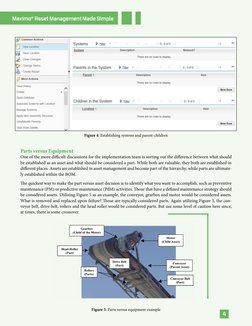 Maximo® Asset Management Made Simple
4
Parts versus Equipment
One of the more difficult discussions for the implementation te