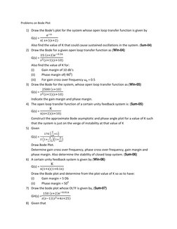 Bode Plot Problems and Solutions | PDF | Electrical Circuits ...