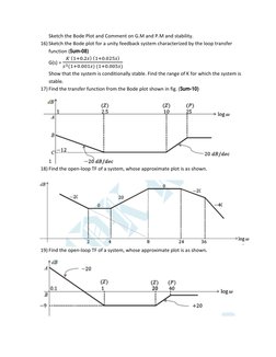 Bode Plot Problems and Solutions | PDF | Electrical Circuits ...