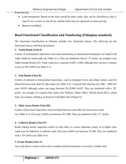 Highway Functional Classification Overview | PDF | Controlled Access ...