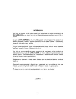 4
 
 
 
 
 
 
 
 
 
 
 
 
 
INTRODUCCIÓN 
 
Esta guía es realizada con el máximo interés para poder crear una visión más am