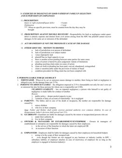 Understanding Torts and Quasi-Delicts | PDF | Negligence | Damages