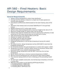 API 560 - General | PDF