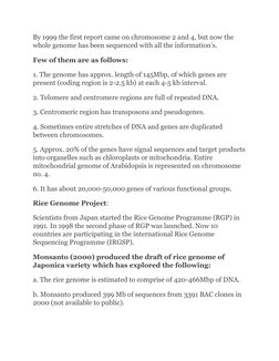 Plant Genome Project | PDF | Genome | Molecular Cloning
