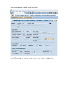 SAP SD Variant Configuration Steps | PDF | Computer Engineering | Areas ...