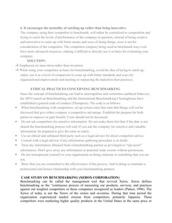 6. It encourages the mentality of catching up rather than being innovative
The company using their competitor to benchmark, w