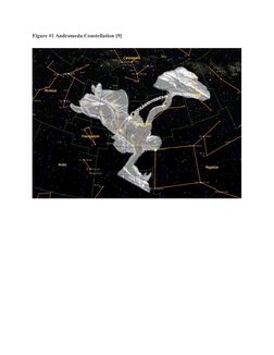 Figure #1 Andromeda Constellation [9]
