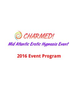 2016 Event Program
