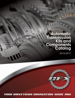 GFX2016 Catalog | PDF | Automatic Transmission | Transmission