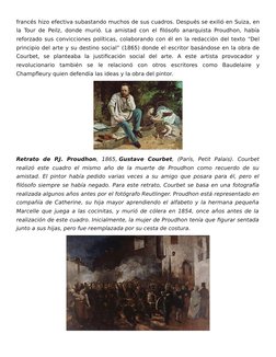 francés hizo efectiva subastando muchos de sus cuadros. Después se exilió en Suiza, en
la Tour de Peilz, donde murió. La amis