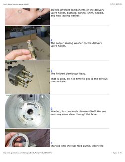 Bosch Diesel Injection Pump Rebuild Guide | PDF | Diesel Engine | Pump