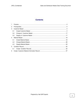 SAP SD Master Data Training Guide | PDF | Business Process | Logistics