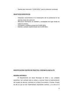-
Diseñar plan interventor “CLAVE AZUL” para la institución nombrada
OBJETIVOS ESPECÍFICOS
-
Interpretar conocimientos en el