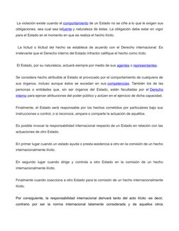 La violación existe cuando el comportamiento  (http://www.blogger.com/wiki/Comportamiento)de un Estado no se ciñe a lo que l