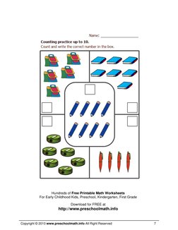 Copyright © 2010 www.preschoolmath.info All Right Reserved                                                          7 
 
Hun