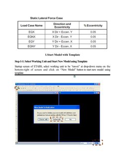 ETABS Step-by-Step Modeling Guide | PDF | Computer Programming | System ...