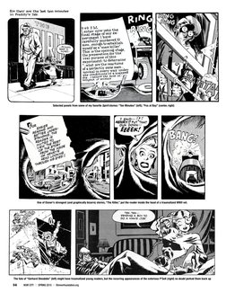 56        NOIR CITY   I   SPRING 2015   I   filmnoirfoundation.org
Selected panels from some of my favorite Spirit stories: “