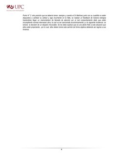 4 
 
Punto N° 2: otra posición que se debería tomar, siempre y cuando el Sr Martínez junto con su cuadrilla no estén 
dis