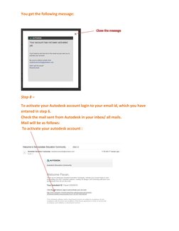 AutoCAD Installation Steps Guide | PDF | Autodesk | Email