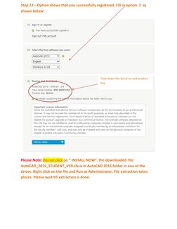 AutoCAD Installation Steps Guide | PDF | Autodesk | Email
