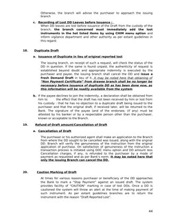 Demand Draft Issuance Guidelines | PDF | Cheque | Payments