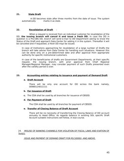 Demand Draft Issuance Guidelines | PDF | Cheque | Payments