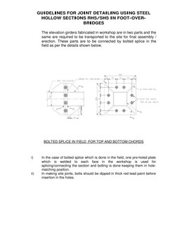 Splice Joint Guidelines for RHS/SHS | PDF