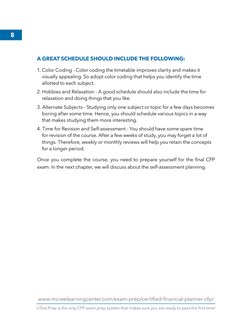 CFP Exam Preparation Guide | PDF | Test (Assessment) | Educational ...