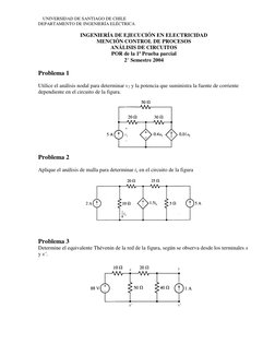 UNIVERSIDAD DE SANTIAGO DE CHILE 
DEPARTAMENTO DE INGENIERÍA ELÉCTRICA 
INGENIERÍA DE EJECUCIÓN EN ELECTRICIDAD 
MENCIÓN