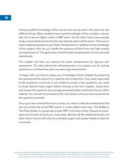 10
www.mcreelearningcenter.com/exam-prep/project-management-professional-pmp-certification/ 
UTest Prep is the only PMP exam