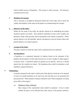 enforce fruitful sources of hypothesis.  This section is vitally necessary.  All references
consulted must be cited.
5
Defini