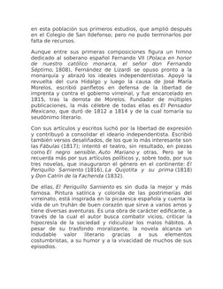 en esta población sus primeros estudios, que amplió después
en el Colegio de San Ildefonso; pero no pudo terminarlos por
falt