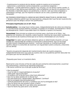 - Cuestionamos la conducta de los demás cuando la nuestra es la incorrecta)
 –santurrones y autoritarios (vamos empezando y y