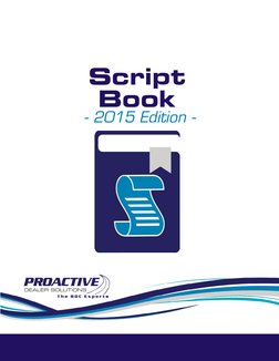 Script 
Book
- 2015 Edition -
