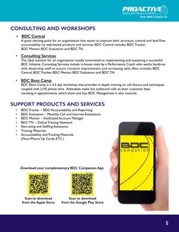 5
16409A Northcross Drive • Huntersville, NC 28078
1-877-452-2753 • www.bdcexperts.com
Copyright © 2015 PROACTIVE DEALER SOLU