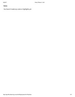 6/2/2017
Wiley CPAexcel ­ AUD
https://app.efficientlearning.com/pv5/v8/5/app/cpa/aud.html?#syllabus
4/11
Notes
You haven’t ma