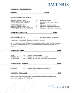 9
ELEMENTOS OBLIGATORIOS: 
 
NOMBRE 
 
 
 
 
 
 
HENM  
 
 
Formatos para ingresar nombres: 
 
NM1PONCE/MARIA MRS 
 
 
