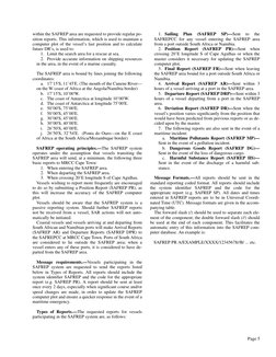 SURNAV Reporting System Overview | PDF | Dangerous Goods | Radio