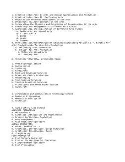 Senior High School Curriculum Guide | PDF | Social Science | Humanities