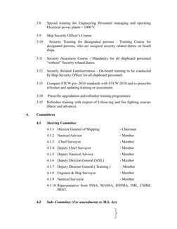 DG Shipping Training Manual Updates | PDF | Sailor | Ship Transport