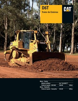 Motor – Padrão
Modelo do Motor
Cat
® C9 ACERT™
Potência Líquida – ISO 9249
138 kW
185 hp
Motor – Padrão/XL
Potência Líquida –