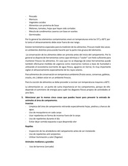 -     Pescado 
-     Mariscos 
-     Vegetales cocidos 
-     Alimentos con proteína de Soya 
-     Melones, tomates, hojas q