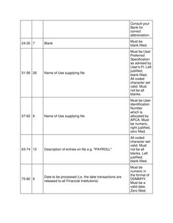 ABA File Format Overview and Details | PDF | Debits And Credits ...