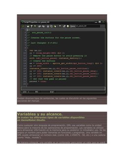 Introducción a Game Maker Language (GML) | PDF | Lenguaje de ...