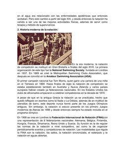 en  el  agua  era  relacionado  con  las  enfermedades  epidémicas  que  entonces
azotaban. Pero esto cambió a partir del sig